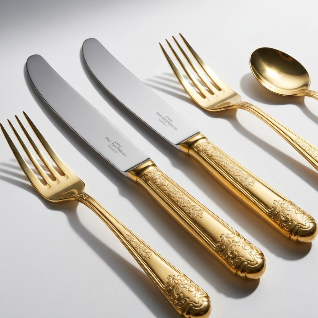 Drew Barrymore cutlery and knife set