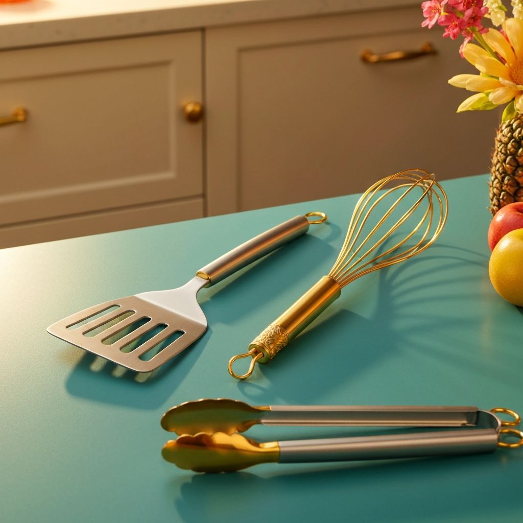 Drew Barrymore kitchen utensils and tools